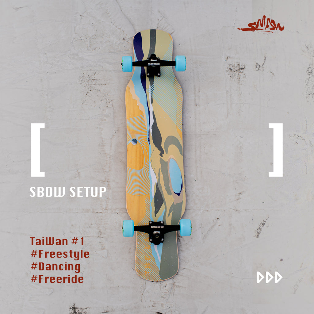 ▊一塊longboard板可以適合 Dance, Tricks, Slides? pt.1 || 介紹現今最強 longboard freestyle cast truck ▊