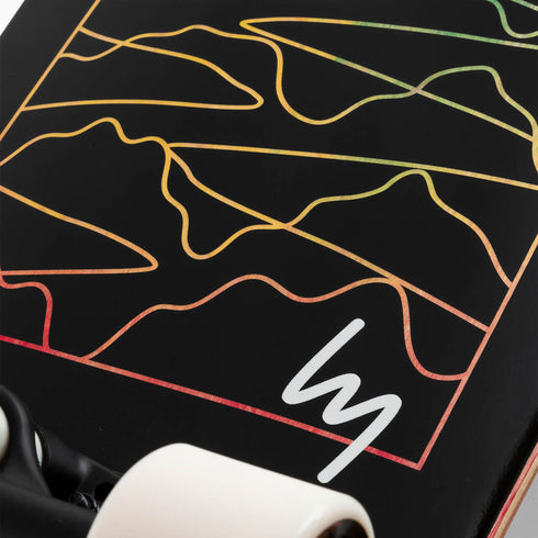 Landyachtz - ATV Ditch Life Black Sine Wave 31" (Deck only)