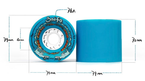 Baifo - 79mm PRO-GOFIO Downhill Wheels