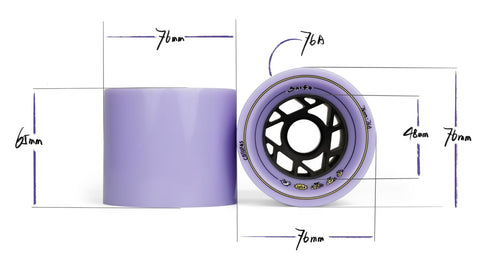 Baifo - 76mm COTUFAS Downhill Freeride Wheels 76a
