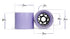 Baifo - 76mm COTUFAS Downhill Freeride Wheels 76a