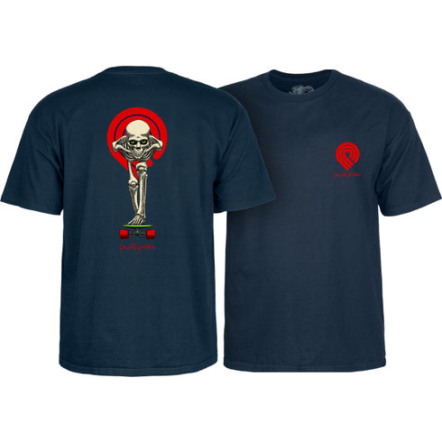 Powell Peralta - Tucking Skeleton T-shirt (Navy)