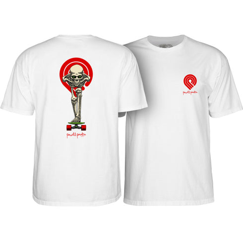 Powell Peralta - Tucking Skeleton T-shirt (White)