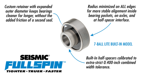 Seismic - Fullspin™ 7-Ball LITE Built-In