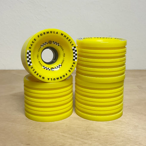 Sector 9 - 71mm Race Formula Yellow 78a(Rain wheels)