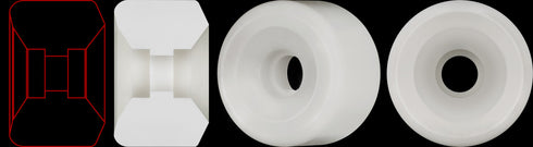 Powell Peralta - 64mm Dragon Formula Skateboard Wheels 93a