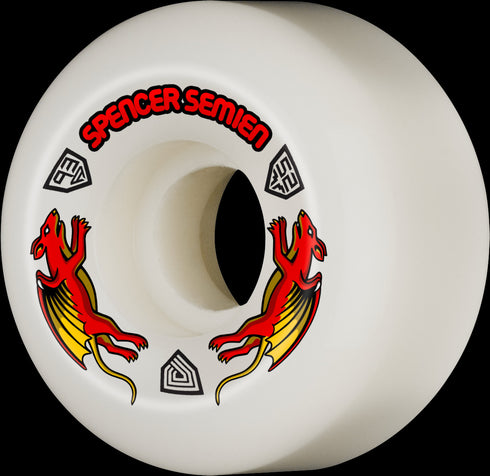 Powell Peralta - 52mm Dragon Formula Skateboard Wheels Nano Rat Spencer Semien Model 93a