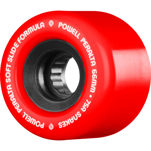 Powell Peralta - 66mm Snakes 75a (Red)