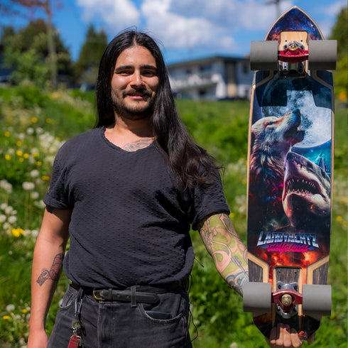 Landyachtz - Wolfshark 35.2" (deck-only)