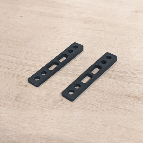 SBDW - Angled Wedge Rail Riser (2° to 5° | set of 2)