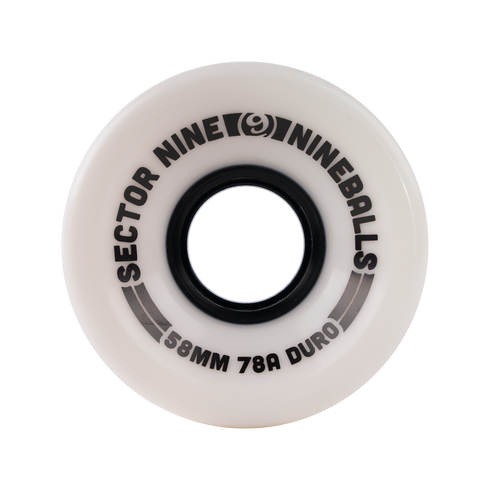 Sector 9 - 58mm Nineballs 78a (White)