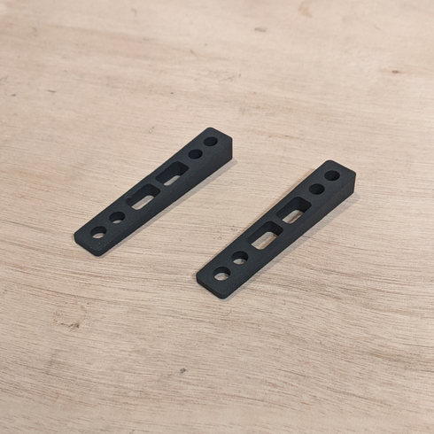 SBDW - Angled Wedge Rail Riser (2° to 5° | set of 2)