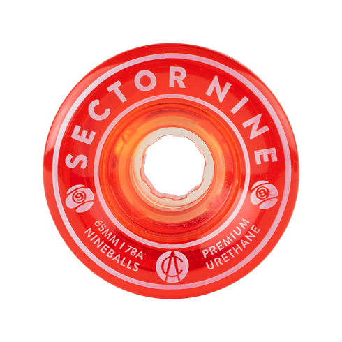 Sector 9 - 65mm Nineballs 78a (Warm Red)