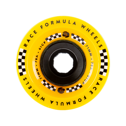 Sector 9 - 71mm Race Formula Yellow 78a