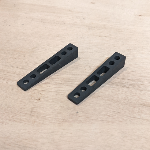 SBDW - Angled Wedge Rail Riser (2° to 5° | set of 2)