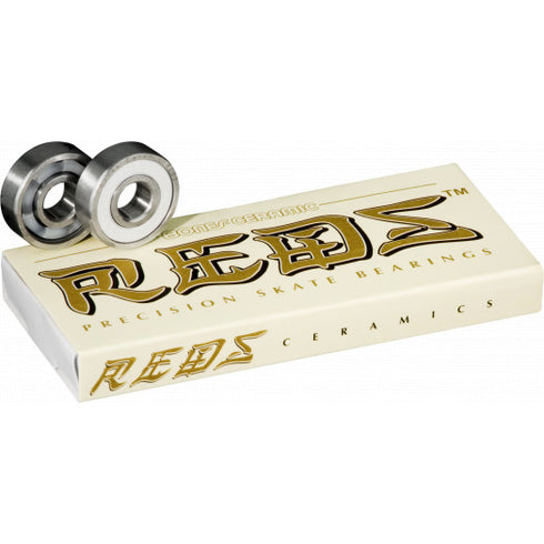 Bones - Ceramic Reds skateboard bearings 8 pack