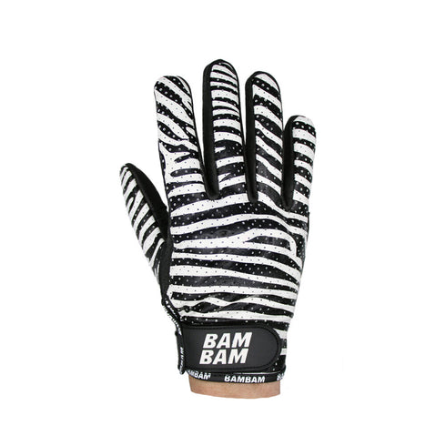 Bambam - Leather Gloves (Zebra)