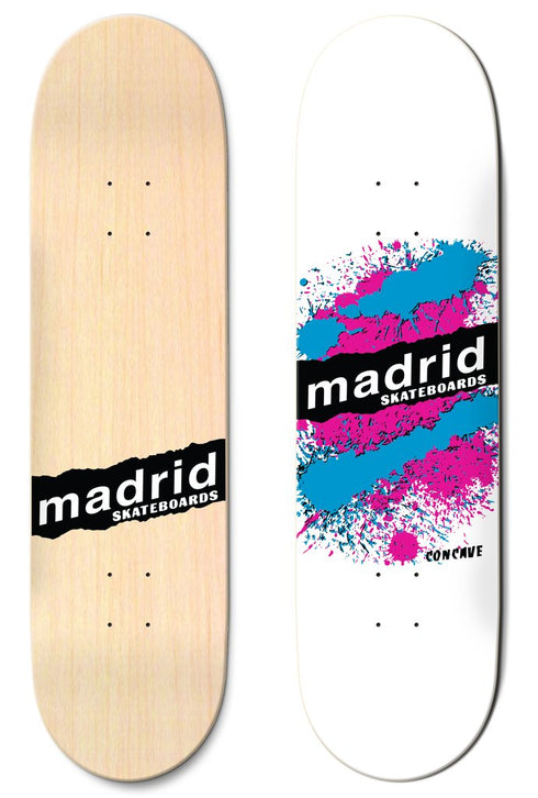 Madrid - Explosion White street deck (M-core)