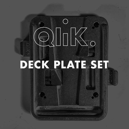Qwiktruks - Quick Release System(Deck Plate Set, set of 2)