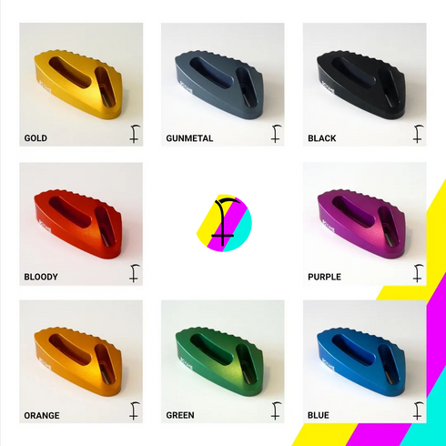 Scythe - CNC footstop T-REX(Regular or Goofy)