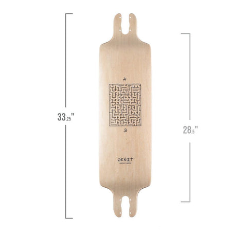 Zenit - AB Maze 2.0 33.25" (w/ Jessup griptape)