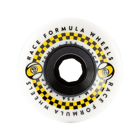 Sector 9 - 70mm Race Formula White 75a