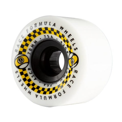 Sector 9 - 70mm Race Formula White 75a
