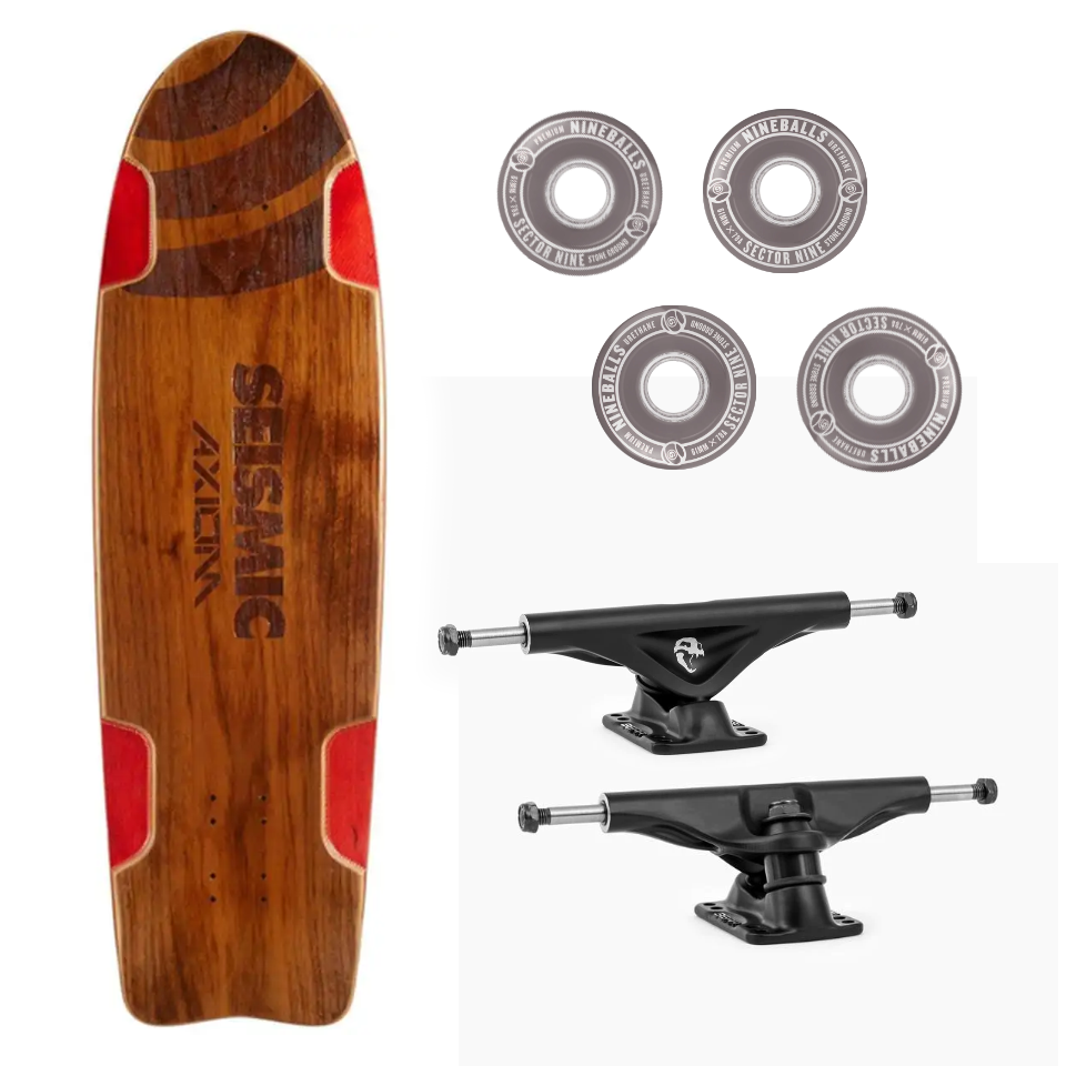 スケートボード SEISMIC 30.45 Cruiser Complete] Seismic - Axiom 32 – SBDW Longboards Hong Kong